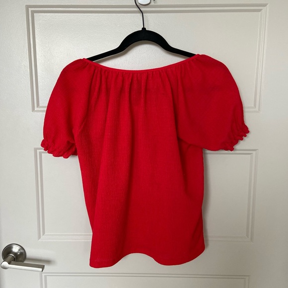 Red Madewell top size - Picture 3 of 4